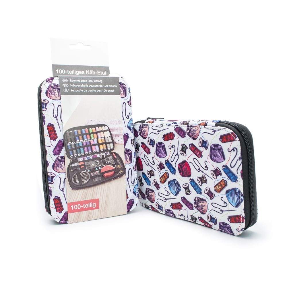 Sewing Box with Different Kinds of Threads