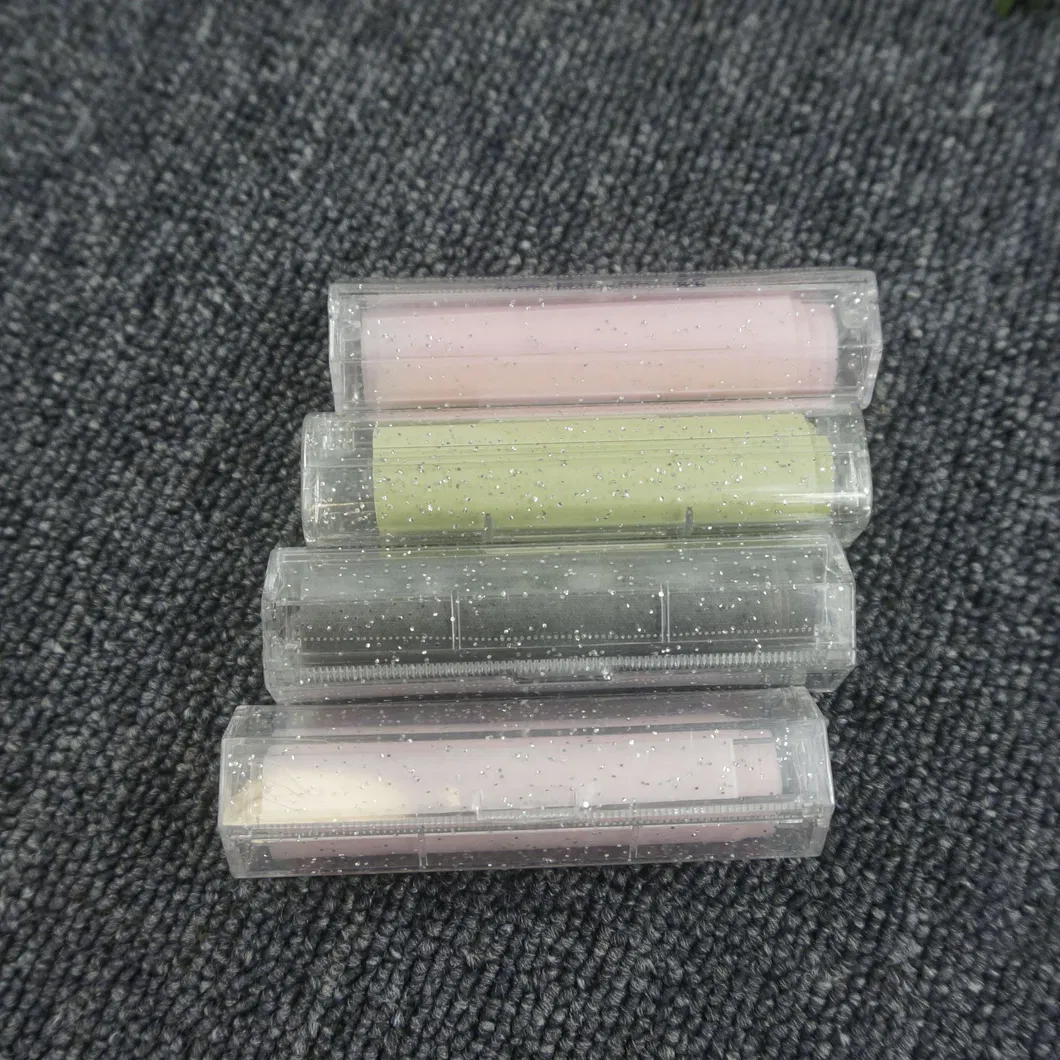 Shiny PVC Portable Roll Plastic Packaging Facial Blotting Paper Makeup