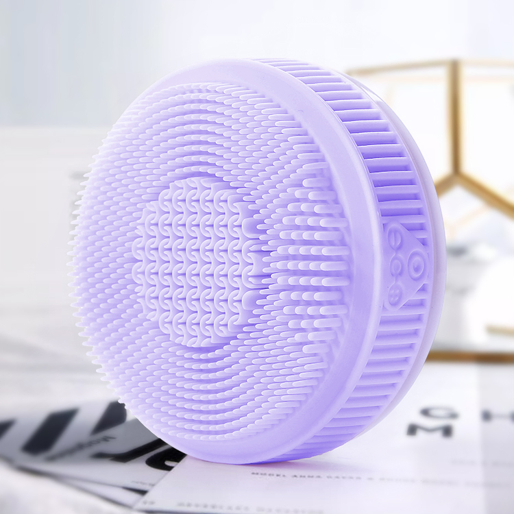 Sonic Facial Cleansing Brush Powered Face Brush Anti-Aging Silicone Face Scrubber for Skin Renewal Waterproof