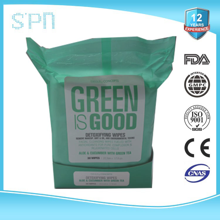 Special Nonwovens High Quality Hypoallergenic Super Soft Sensitive Facial Disinfect Soft Makeup Removing Cleaning Wet Tissue