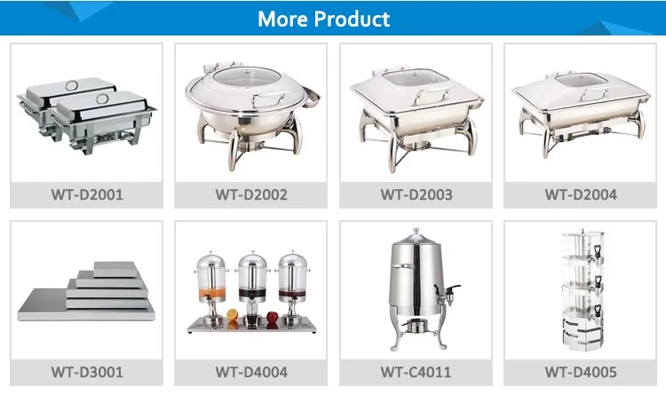 Stainless Steel Oblong Chafing Dish Buffet 9L Buffet Equipment Hotel