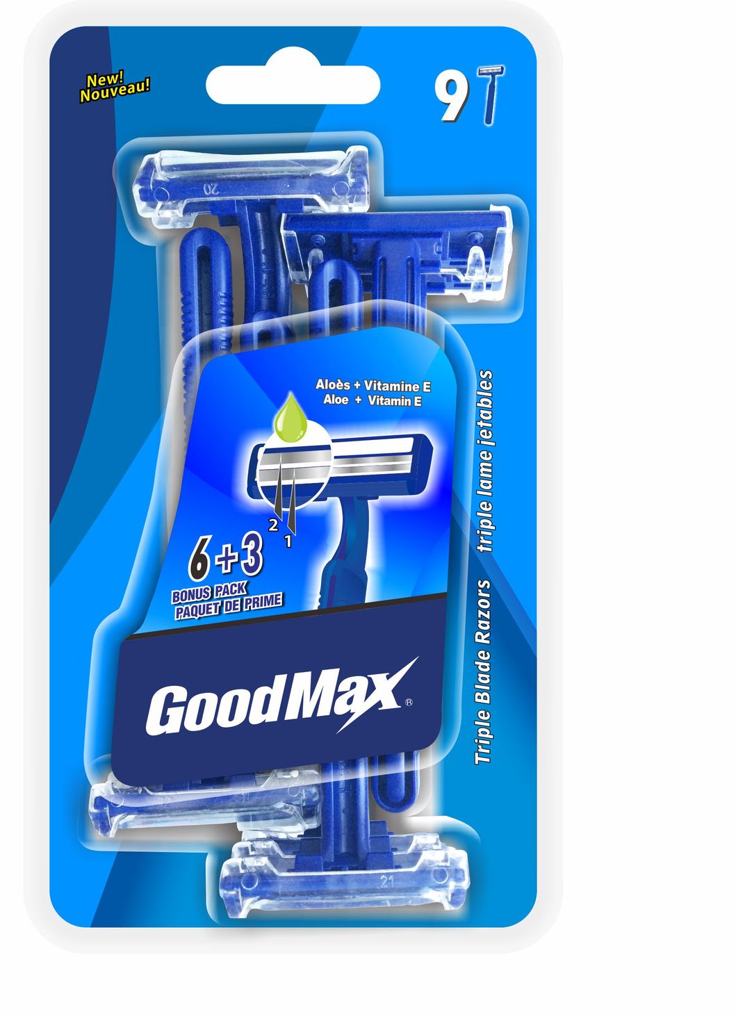 Twin Blade Hot Items Disposable Razor for Women