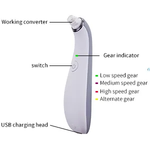 Vacuum Nose Facial Blackhead Remover for Beauty