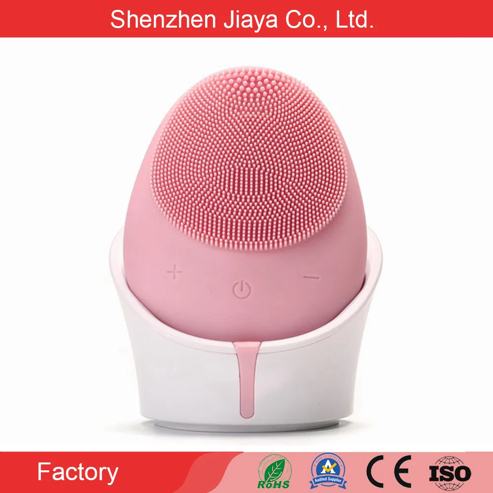 Waterproof Electric Face Deeply Cleaning Silicone Facial Sonic Cleansing Brush
